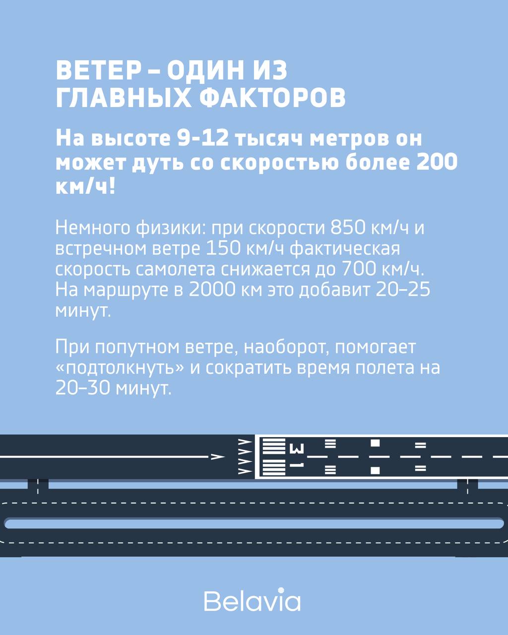 Почему обратный рейс может быть длиннее/короче по времени? Пилот объяснил
