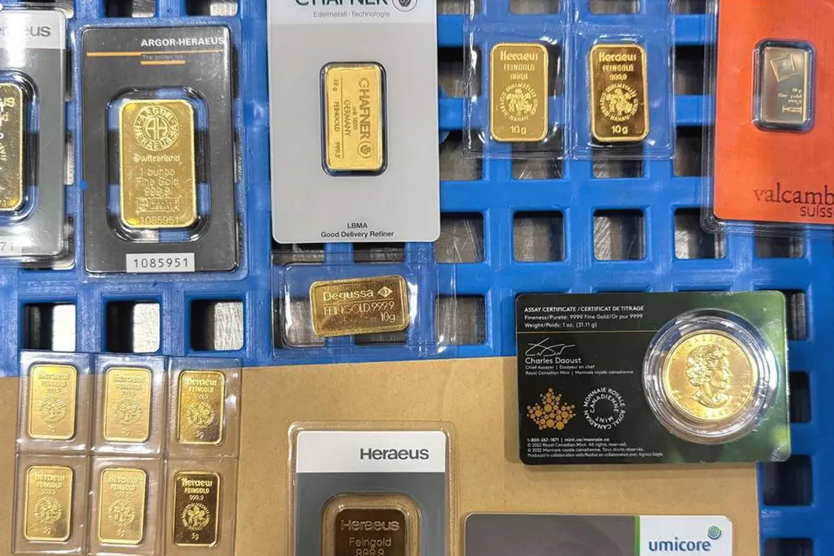 Иностранка пыталась тайно ввезти золото в Беларусь: 15 слитков