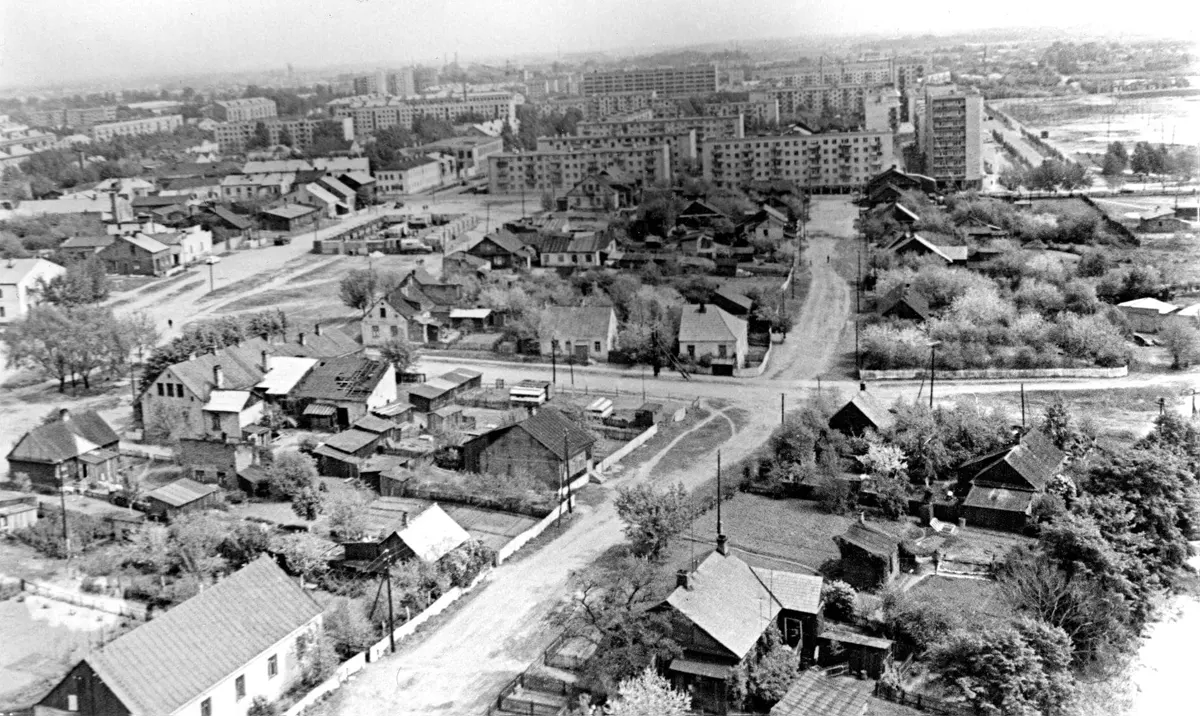 Дворы детства, где жили мечты 1960 х. Перекресток Бреста на старом фото
