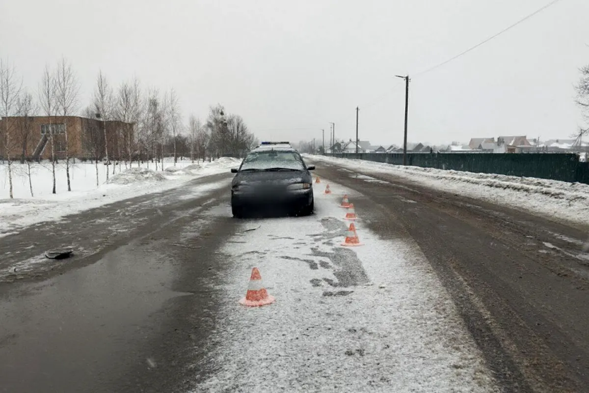 Водитель из Столина не заметил пешехода на краю проезжей части   женщина в больнице