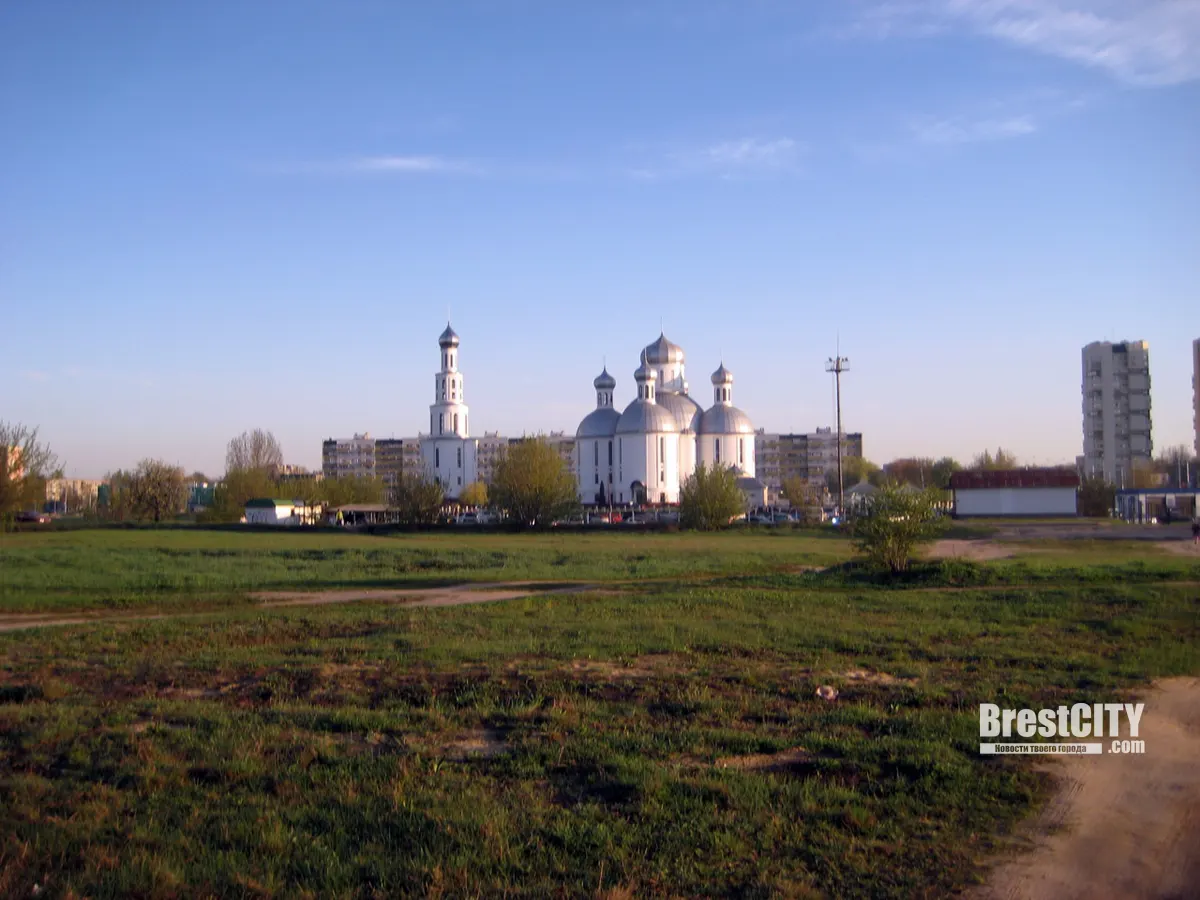Смотрим с воздушного шара на Брест 2012 года   многое изменилось