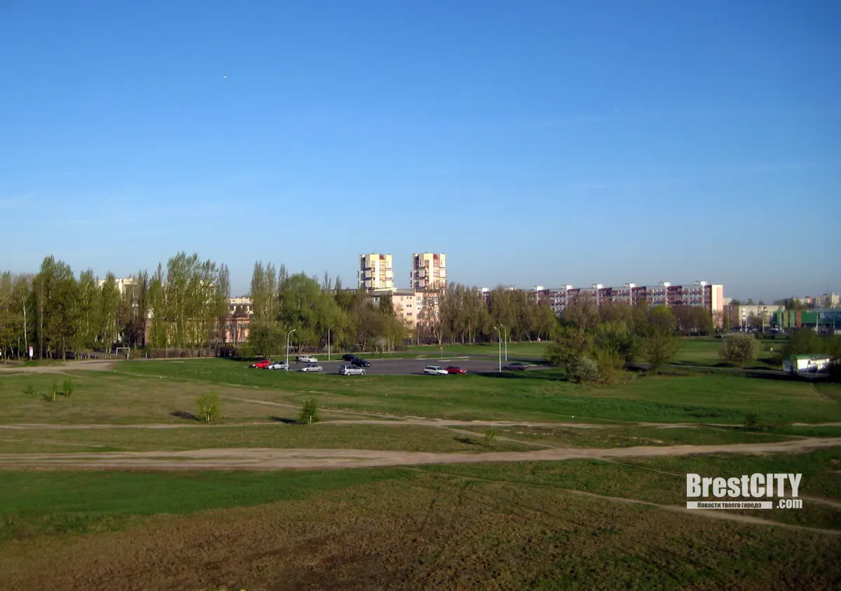 Смотрим с воздушного шара на Брест 2012 года   многое изменилось