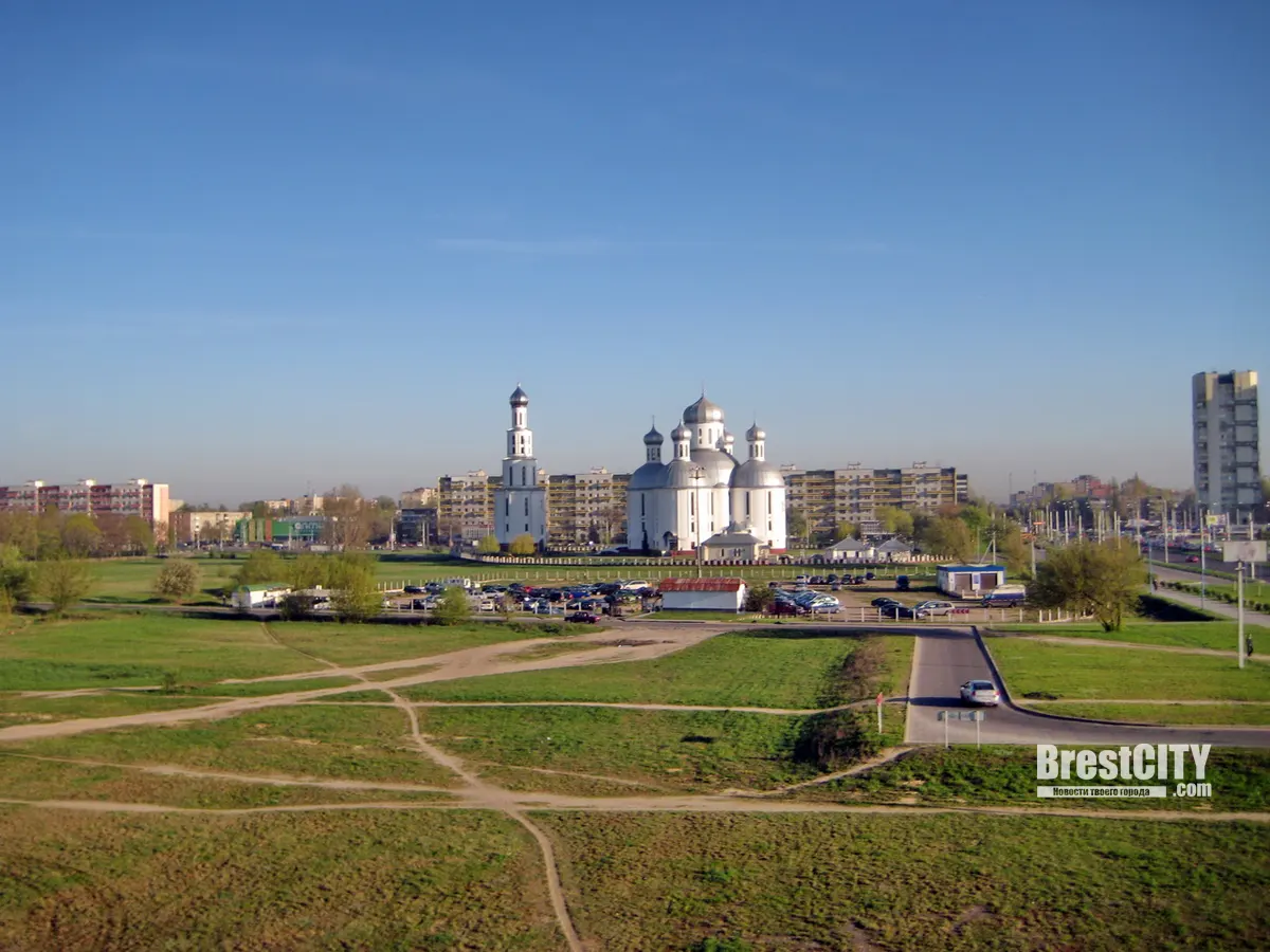Смотрим с воздушного шара на Брест 2012 года   многое изменилось