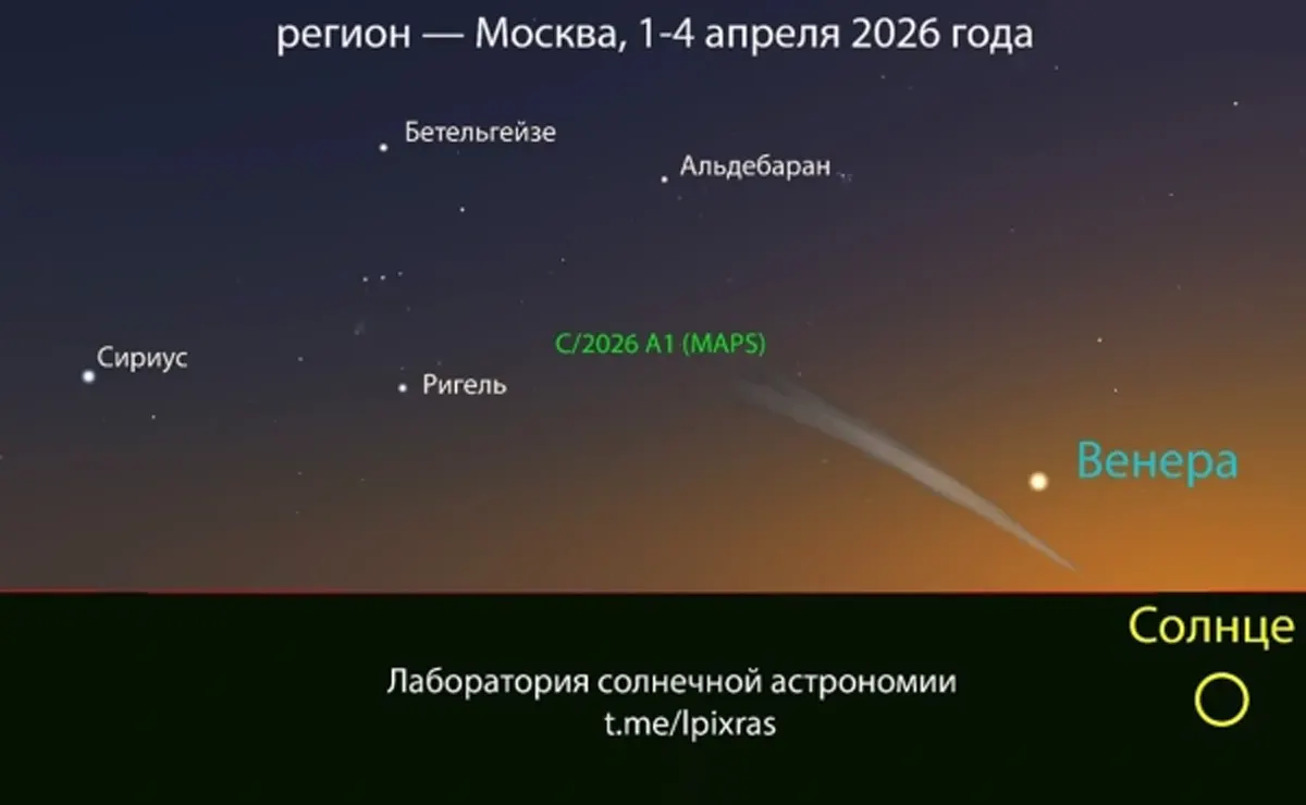 Земляне увидят яркую гибель большой кометы, которая сияла 1000 лет назад