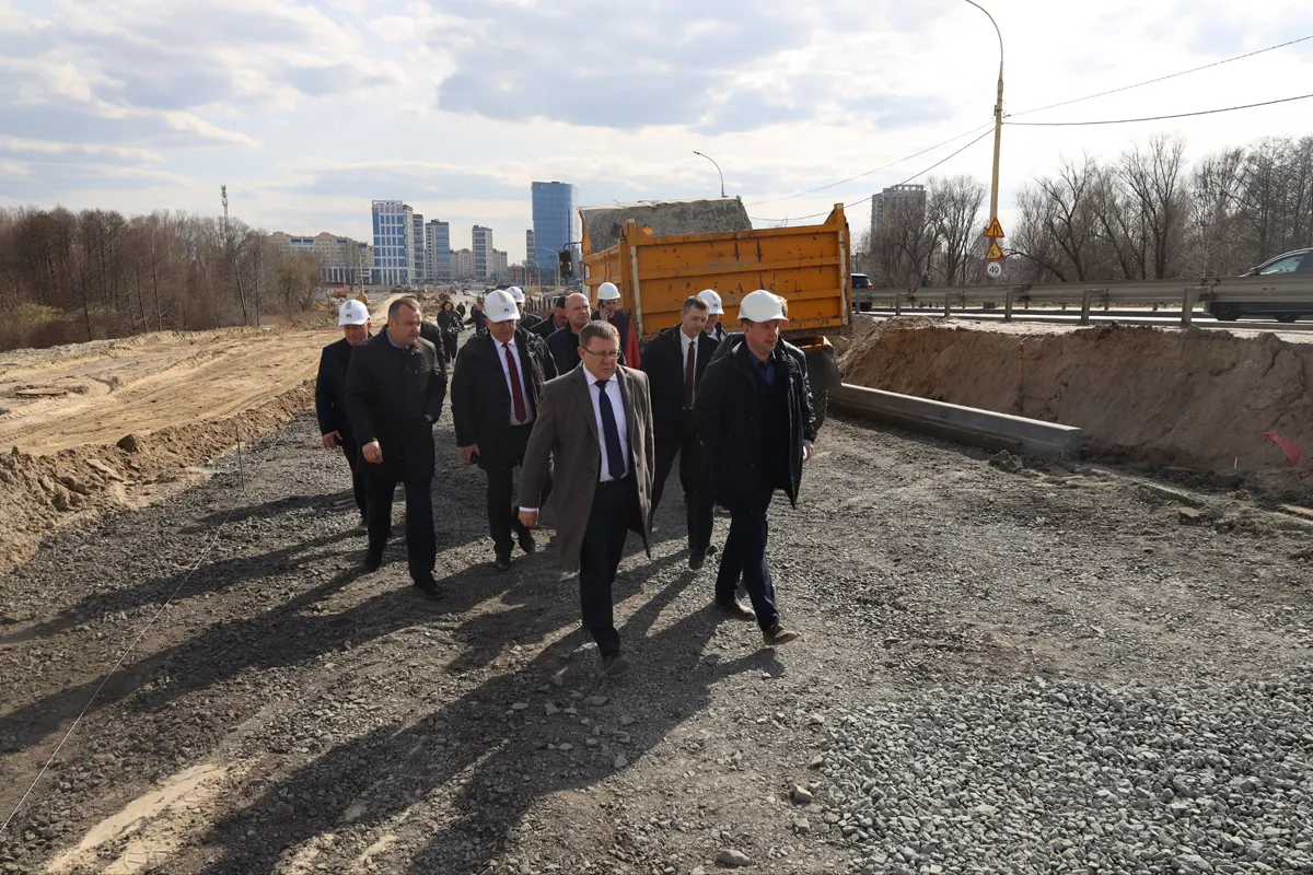 Новую ветку моста через Мухавец в центре Бреста планируют сдать в эксплуатацию к концу 2026 года