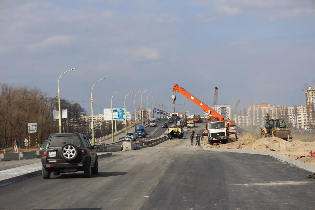 Новую ветку моста через Мухавец в центре Бреста планируют сдать в эксплуатацию к концу 2026 года