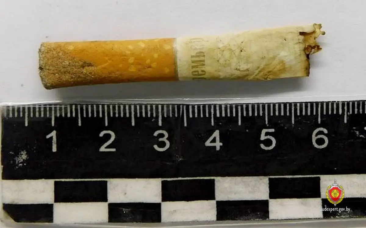 Дачный вор хорошо отдохнул в одном из домов, но оставил окурок