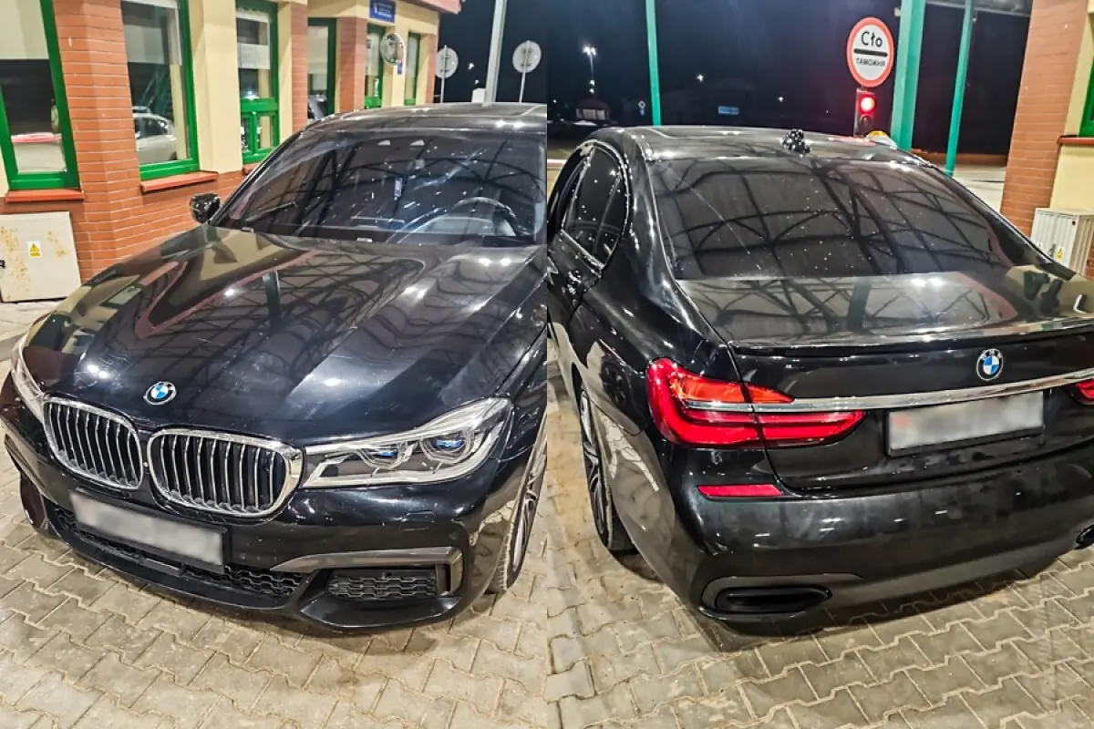 Белорус ехал из Польши на BMW. Но на границе что то пошло не так