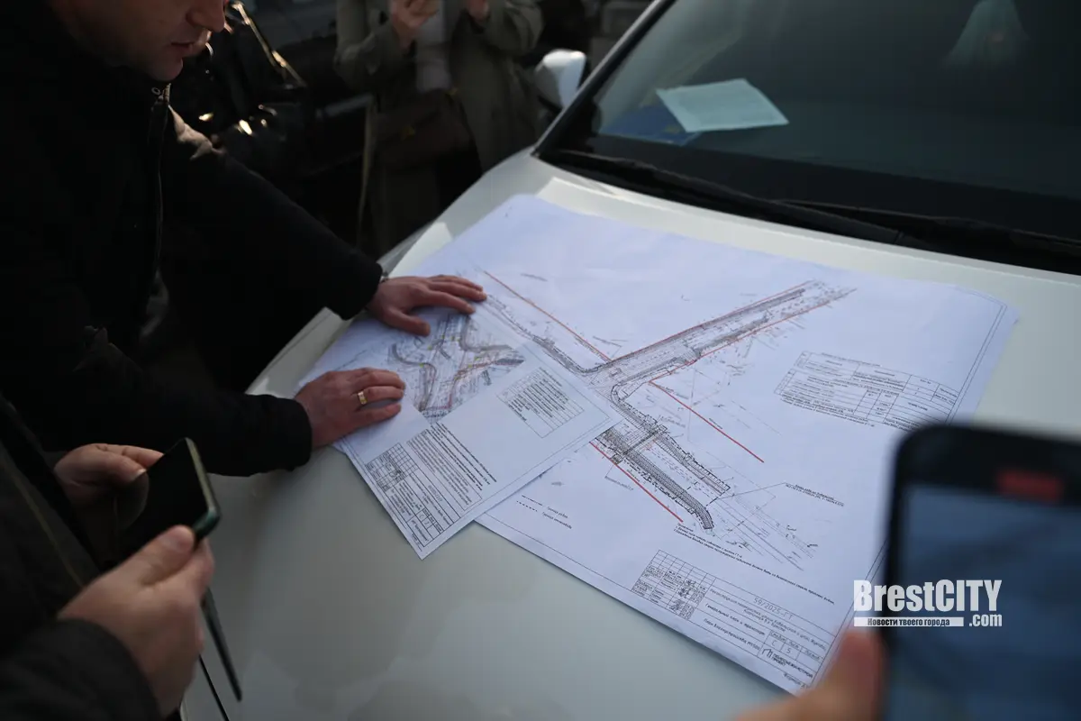 Начинается реконструкция перекрёстка Жукова и Ковельской в Бресте   смотрим проект