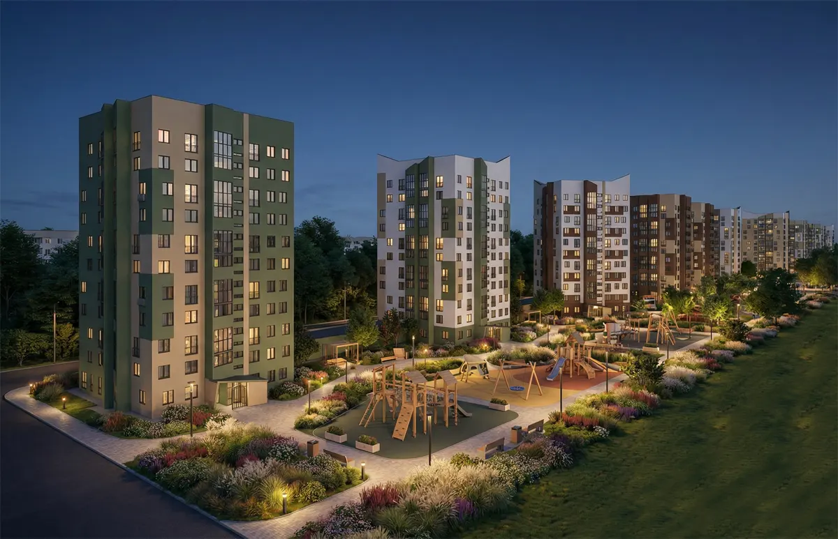 Появились новые эскизы многоэтажек   масштабный жилой проект на востоке Бреста