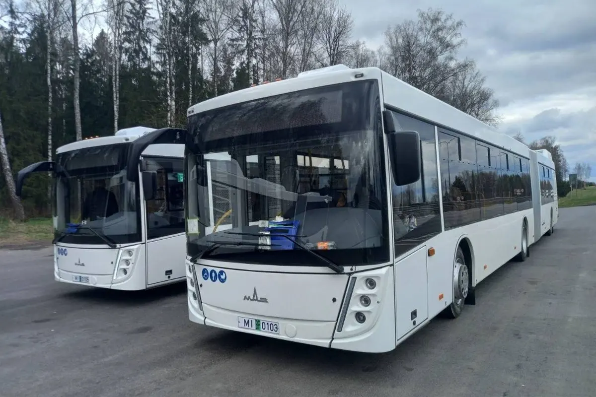 В Брест пришли три новых автобуса   до 170 пассажиров каждый