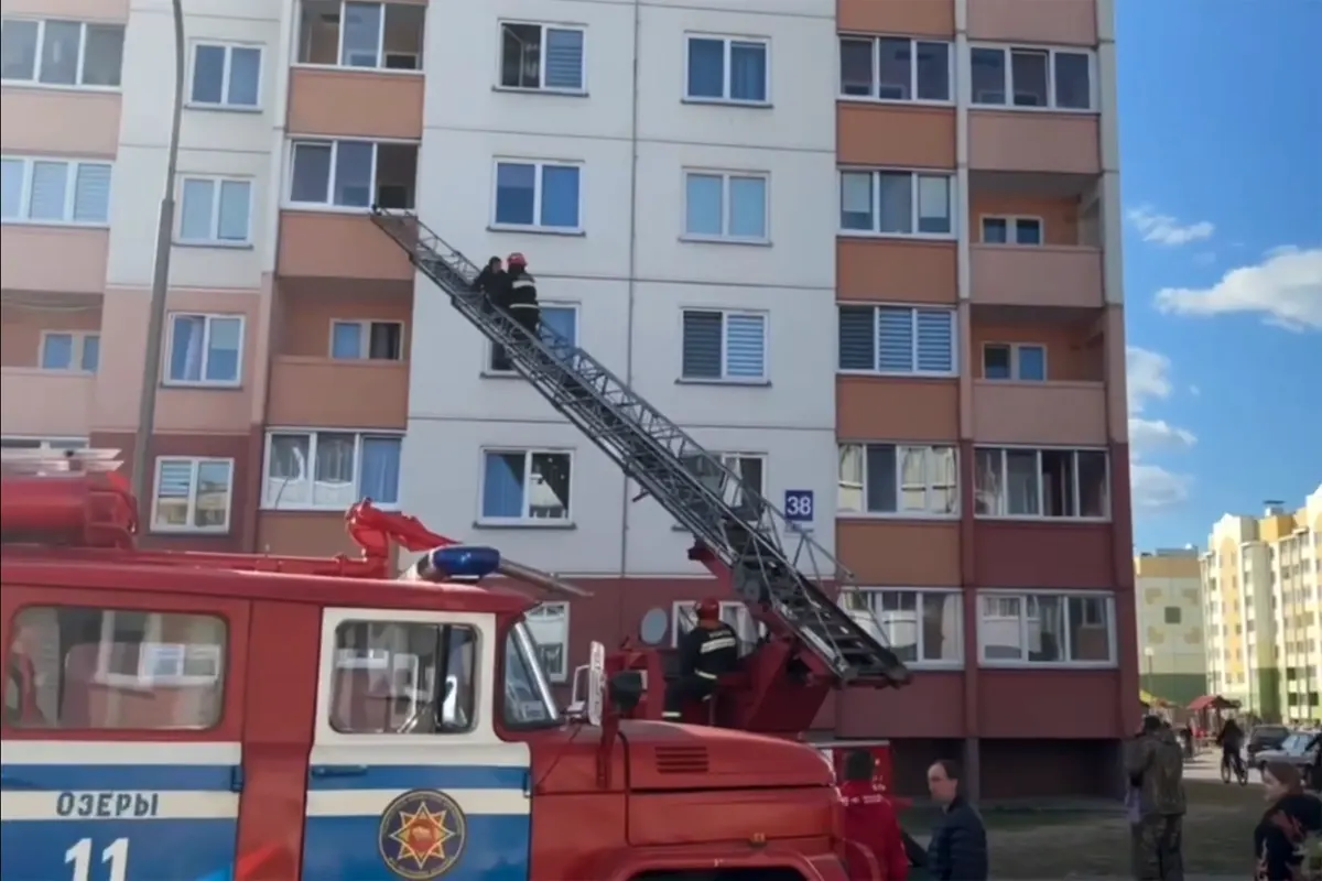 В Скиделе горела многоэтажка: 19 человек эвакуировали   видео