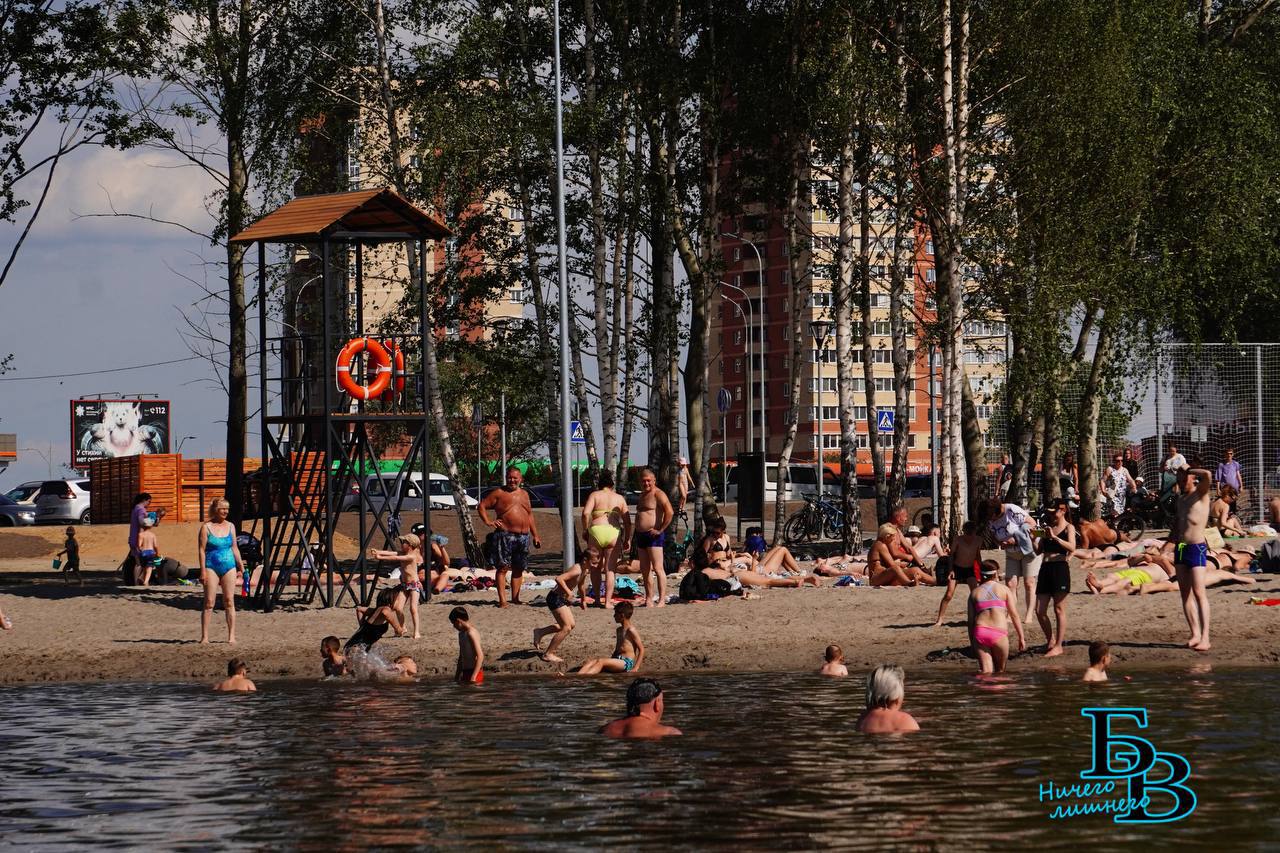 В Бресте ОМОН заметили на городских пляжах. Что там происходит