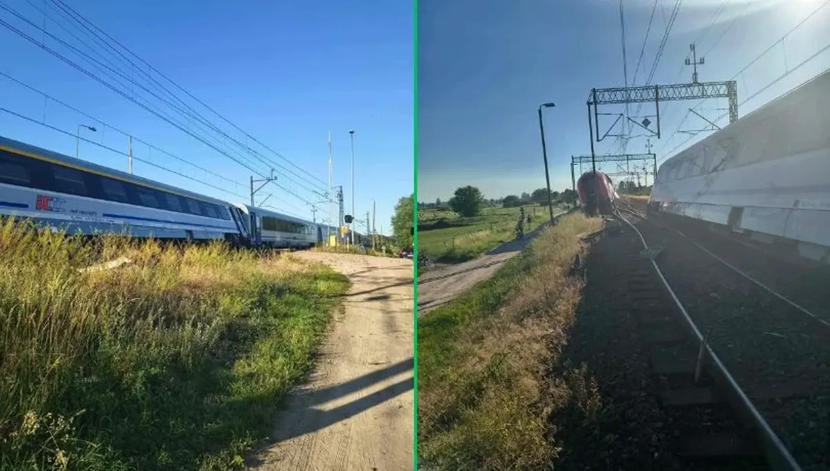 В Польше столкнулись два поезда   что известно
