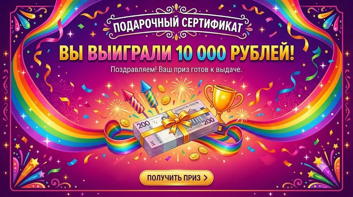 Думала, что выиграла 10 тысяч рублей. Как белоруску развели на деньги