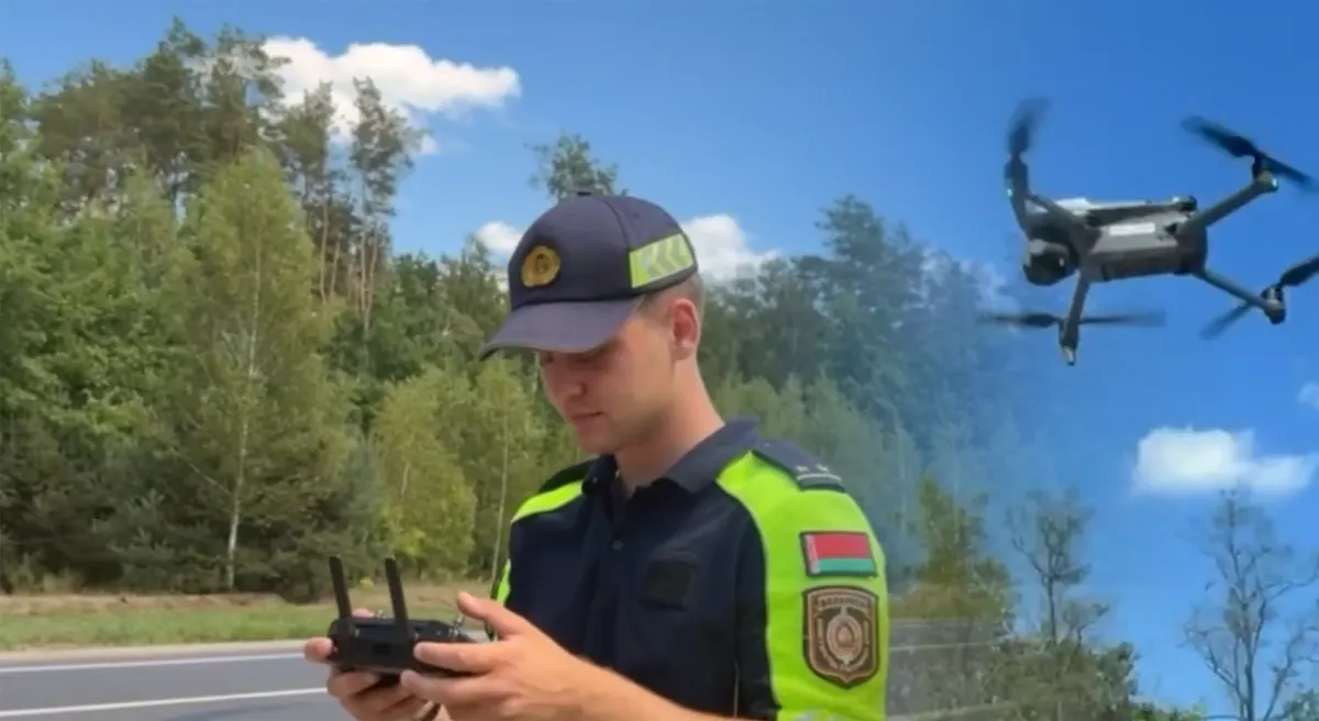 На трассах в Брестской области ГАИ задействует БПЛА   в чем причина