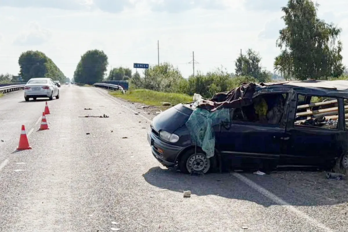 В Слуцком районе перевернулся Nissan: погиб пассажир