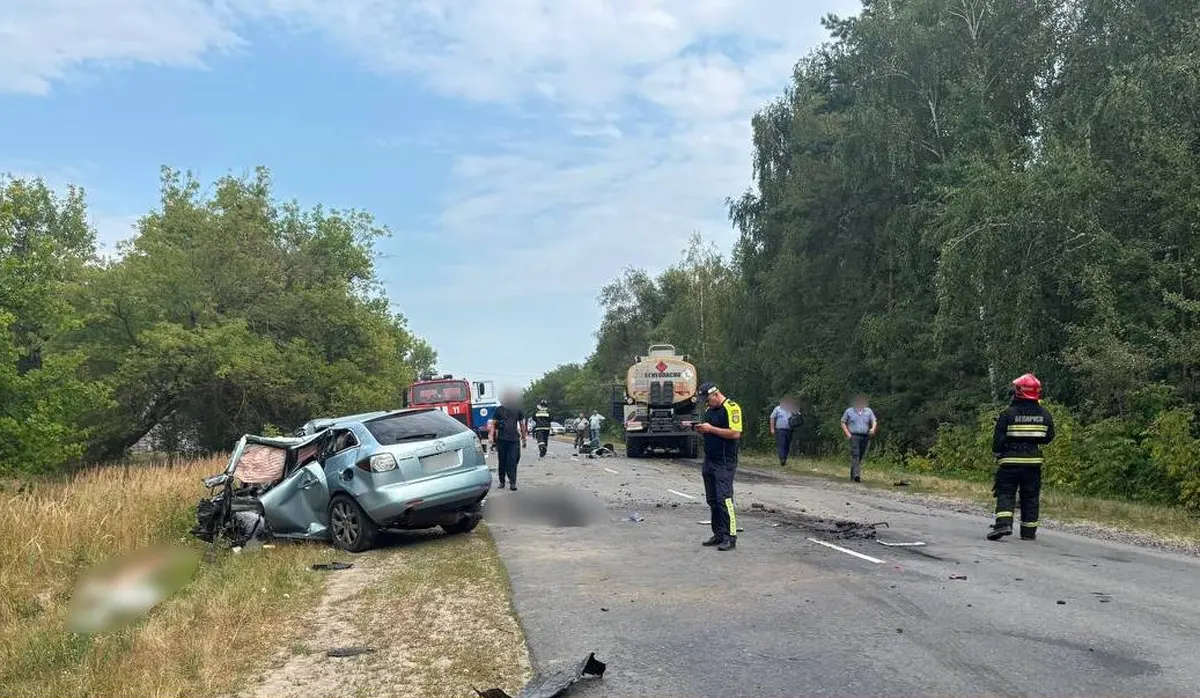 По факту ДТП с четырьмя погибшими на Гомельщине возбуждено уголовное дело